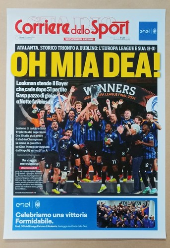 Poster atalanta mia dea - dea,